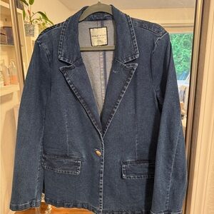 Bagatelle Dark Blue Denim Blazer